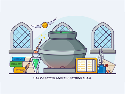 Harry Potter And The Potions Class