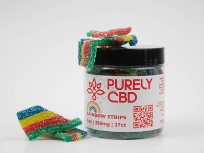 Purely CBD Label Design and Product Photography