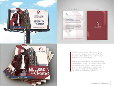 Ciudad billboard design brochure design campaign design graphicdesign palette papeleria
