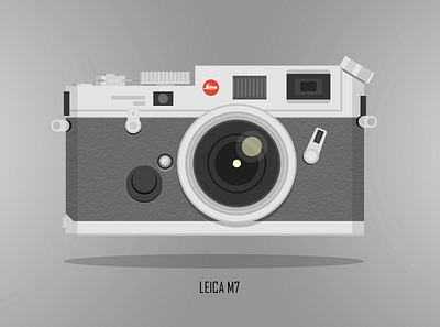 LEICA M7 camara camera illustration leica vector