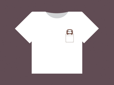 Sloth Inpocket T-Shirt