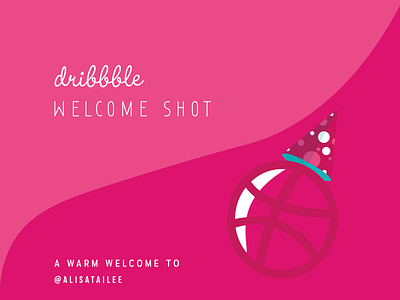 Welcome! design welcome dribbble welcome shot