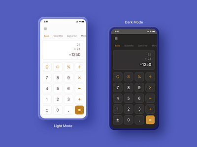 Basic Mode Mobile Calculator App