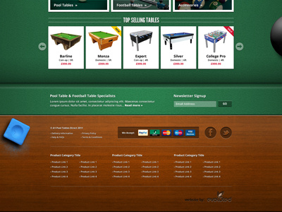 Pool Table Footer e-commerce felt footer pool table texture website wood