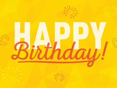 Happy Birthday! by Jennifer Hicks on Dribbble