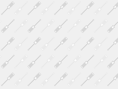 Screw Driver icon kit line screw driver solid tool
