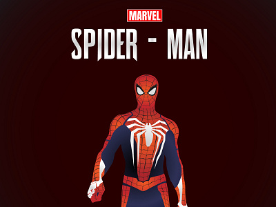 Spider man background character design fanart graphicdesign illustration illustrator marvel spider man wallpaper