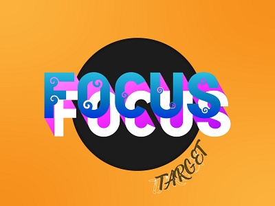 Chaos Font : FOCUS TARGET