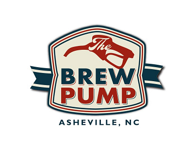 Brew Pump Asheville NC beer brew pump gas station logo pub