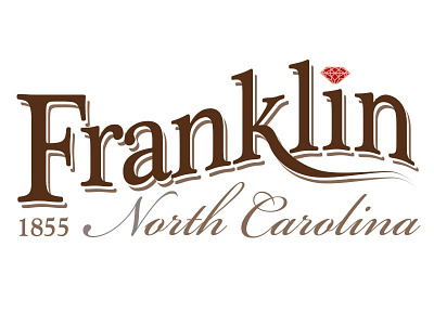Franklin North Carolina city franklin logo north carolina ruby small town