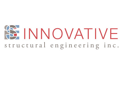 ISE Innovative Structural Engineering, Inc engineering logo monogram structural