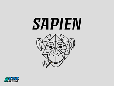 Sapien design geometric graphic icon logo modern sleek
