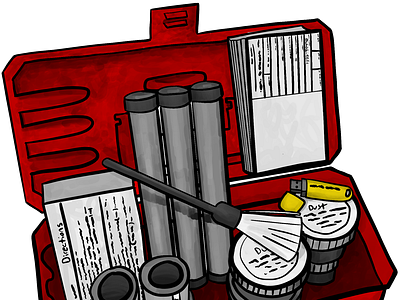 CSI Latent Fingerprinting Kit Icon