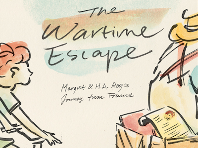 The Wartime Escape Postcard