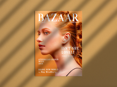 BAZAAR Magazine №37 design journal magazine manipulation