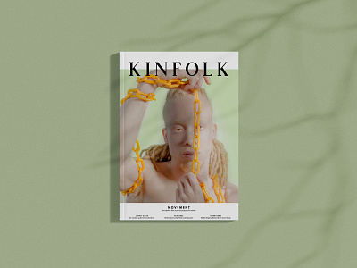 KINFOLK Magazine design journal magazine manipulation