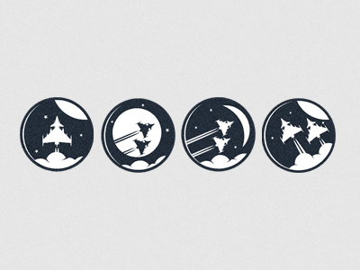 Jet Badges badges hamburg illustration jets