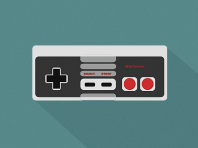 Nintendo Controller controller flat hamburg illustration nintendo retro