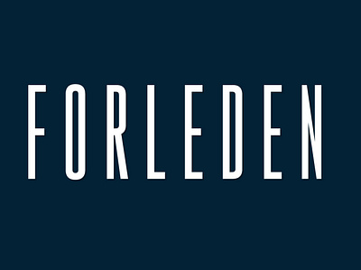 Forleden's Brand Identity branding branding and identity branding design logo logotype sportwear thedailytype