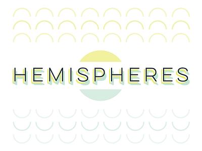 Hemispheres font graphic design identity design logo logo design logo design concept modular synth product logo type type art