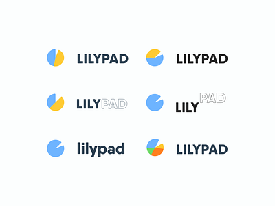 Lilypad branding logo minimal