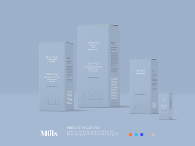Mills branding packaging product