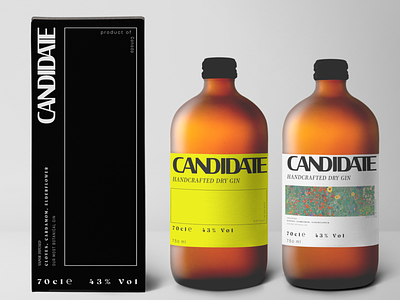 Candidate branding packaging print product