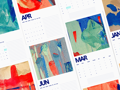 2022 Calendar calendar design graphic design illustration print product product design typography