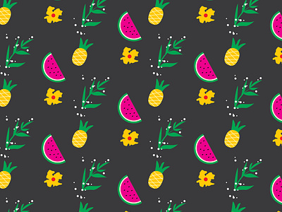 Pattern Watermelon/Pineapple