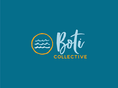 Boti Collective Logo branding design icon logo typography