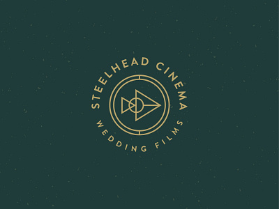 Steelhead Cinema Logo branding design icon logo