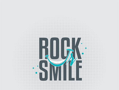 rock smile design graphic graphic design graphicdesign graphics logo logo design logodesign logos photoshop psd design