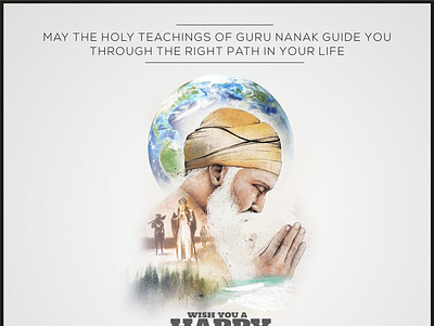 Guru Nanak DevJi original Creative 2 banner banner ad banner ads banner design banners branding design flyer flyer design flyers graphicdesign graphics photoshop