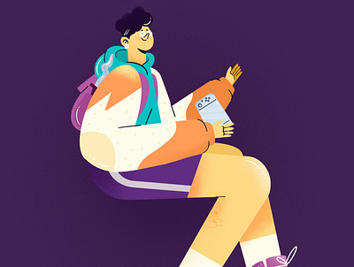 Character design 80s style adobe animation character characters design dribbble illustration