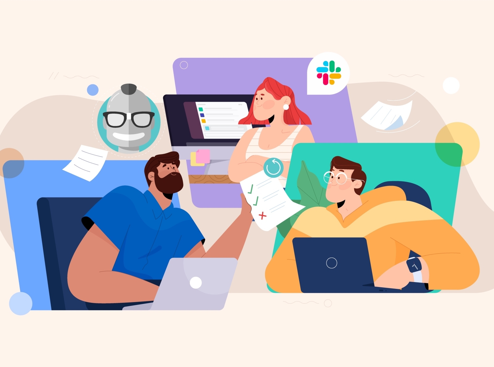 Super team! by Carolina Contreras on Dribbble