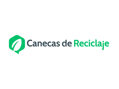 Logotipo Canecas de Reciclaje container design green logo logotipo mug recycle recycling trash