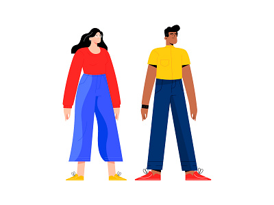 Proposal of Characters character characters design dribbble illustration illustrator minimal