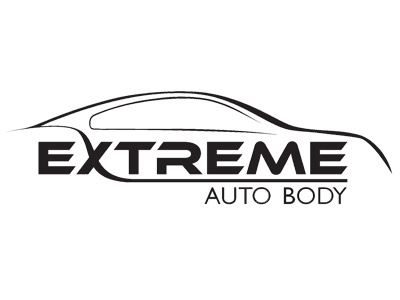 Extreme Auto Body branding design graphic design identity logo mark