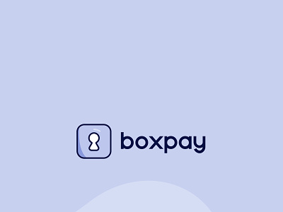 Boxpay logo design. design icon logo minimal ui vector