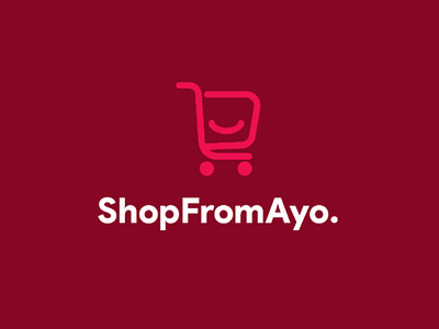 Shop From Ayo logo design. logo icon ui illustration design