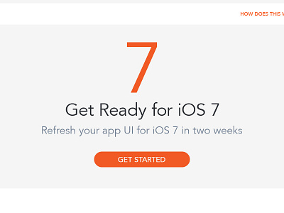 Scoutzie iOS 7 Promo