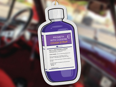 Air Freshener air freshener car drank lean purple