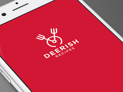 Deerishous app deer deerish delicious food logo recipes splash