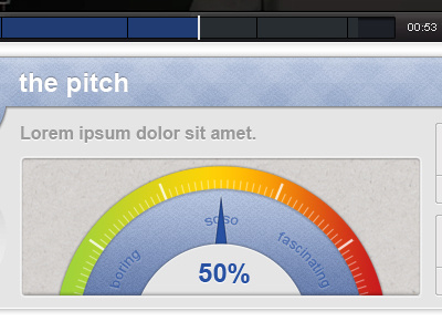 pitch loading meter player textures video webapp