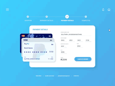 Credit Card Checkout - Daily UI 002