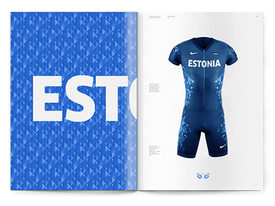 Estonia Olympic Uniform