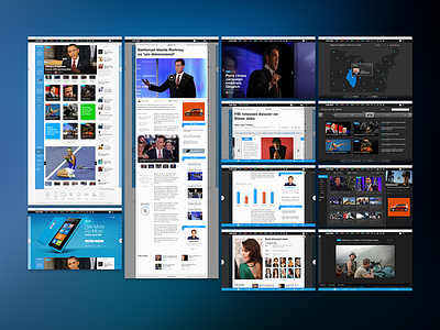 Designing News No 2 content design layout news portal usa today