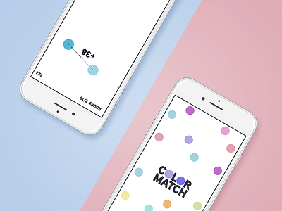 ColorMatch Game App app color colormatch designer game ios iphone