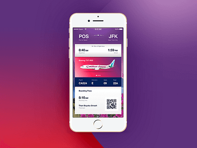 Caribben Airlines Mobile App airline app mobile app ticketing