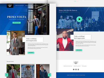 Fashion Landing Page Concept